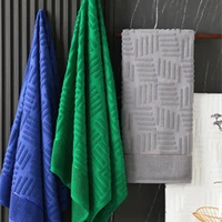 high quality household pure cotton absorbent high end bath towel