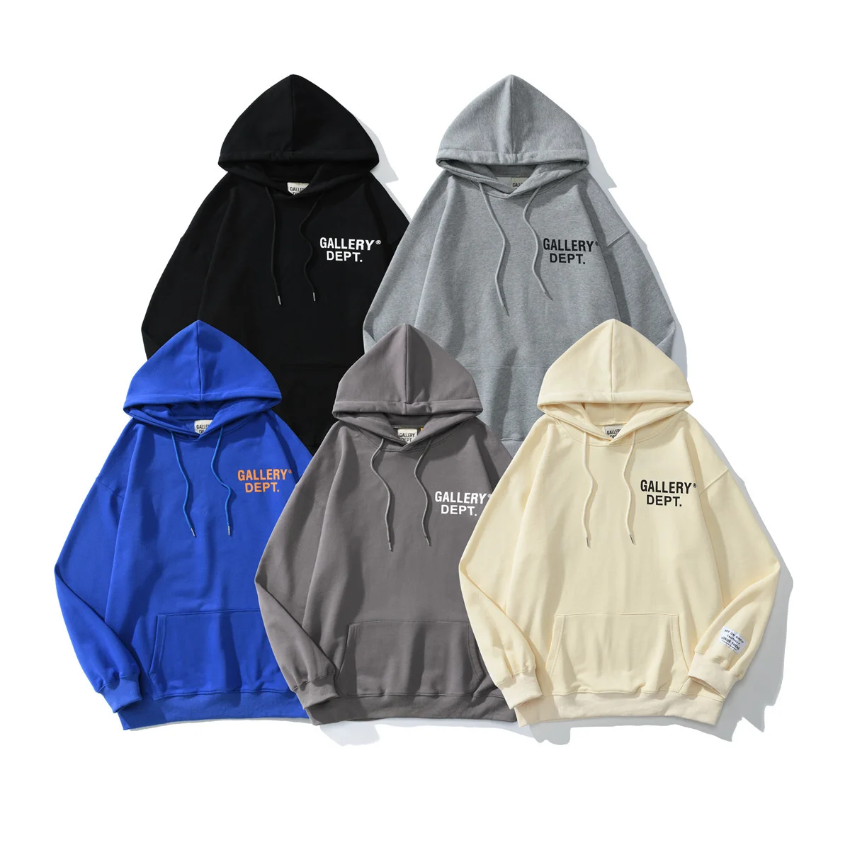 

Gallery Dept Alphabet Hoodie High Street Loose Cotton Pullover Classic Lettering Hoodie for Women's High Street Hoodies