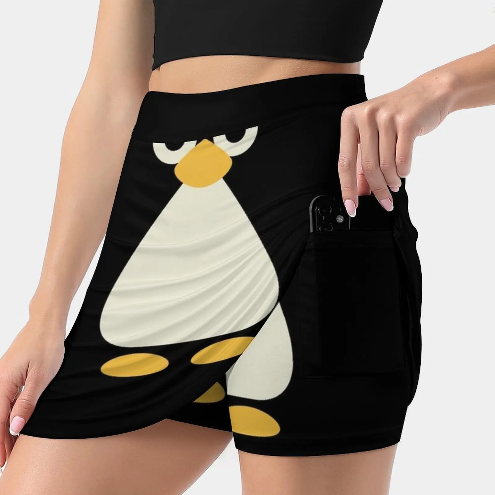 

Penguin Women's skirt Aesthetic skirts New Fashion Short Skirts Penguin Penguins Pet Pets Cat Cats Dog Dogs Puppy Kitty Animal