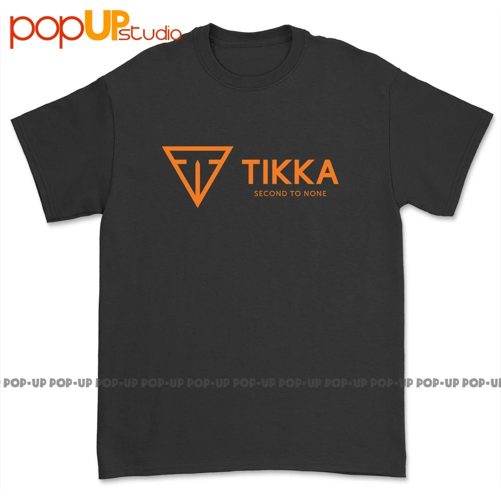 Тактическая армейская снайперская винтовка Tikka черная футболка размера
