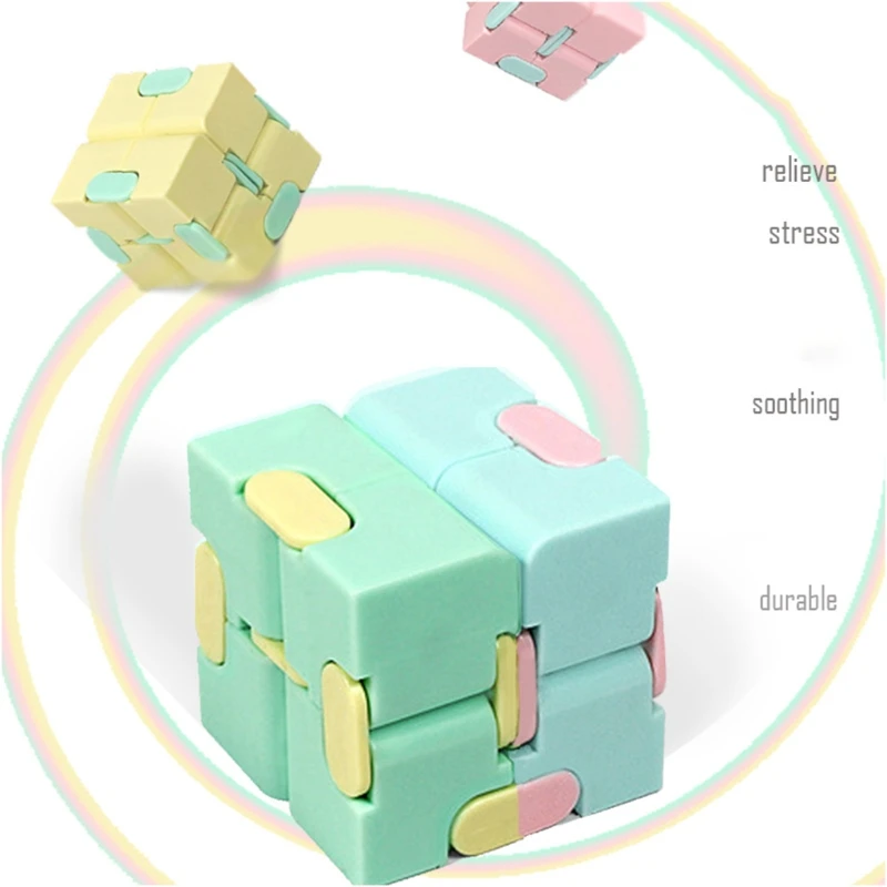 Mini Creative Infinite Magic Cube Decompression Toys 2x2 Fun Educational Kids Stress Reliever | Игрушки и хобби