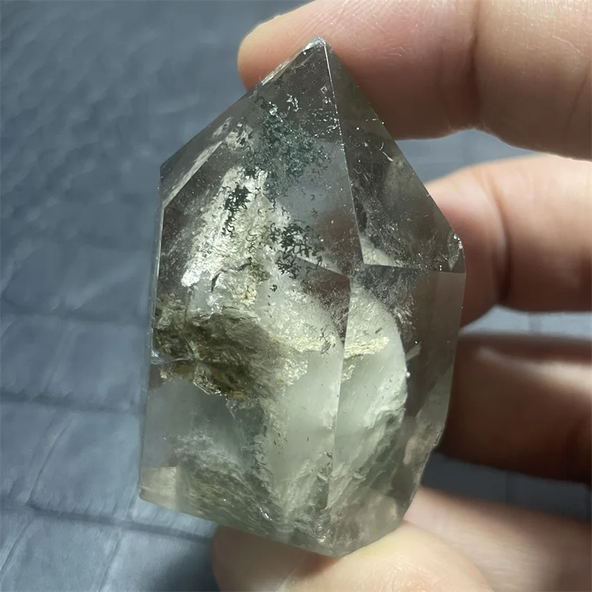 Натуральный камень Хрустальная башня зеленая фантомная палочка точечный декор