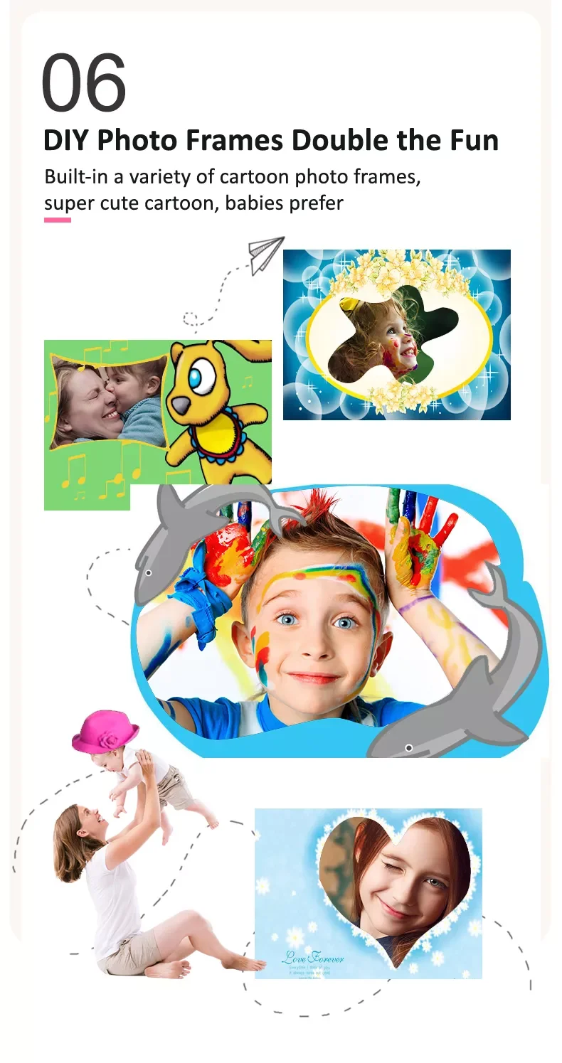 Цифровая камера для мгновенной фотосъемки с двойной камерой