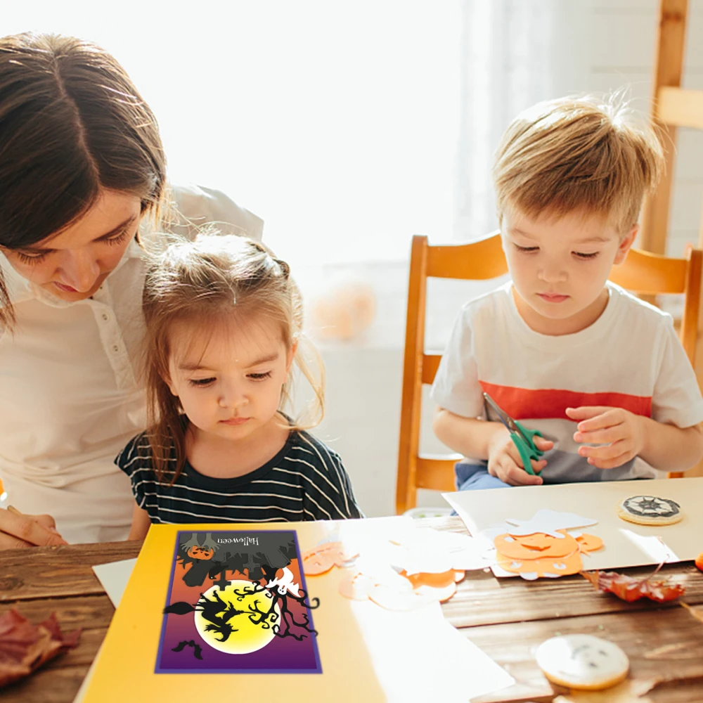 Металлические Вырубные штампы на Хэллоуин Ворон тыква высечки призрак ведьма