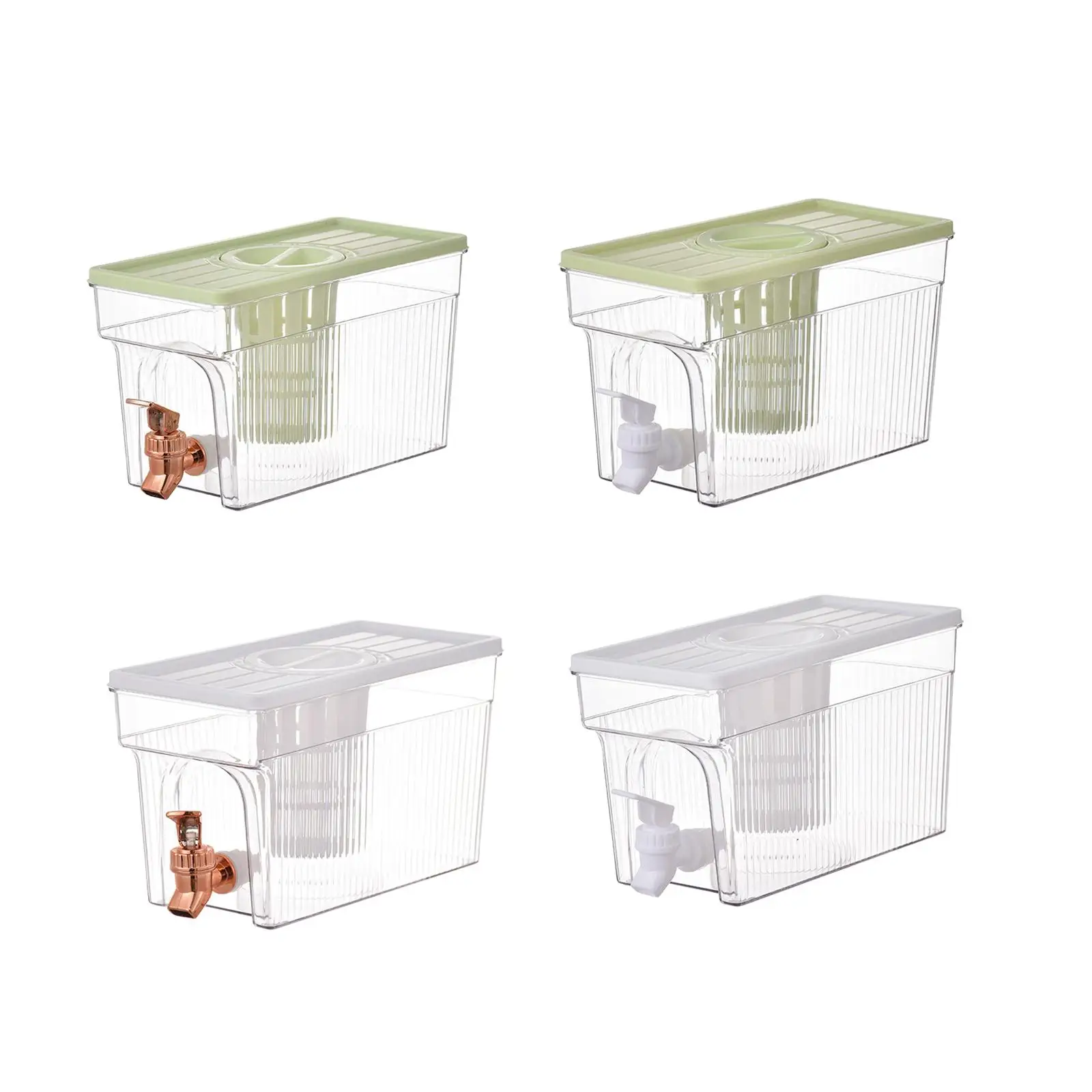 Холодный чайник с краном большой емкости кувшин для сока 4 л дозатором напитков