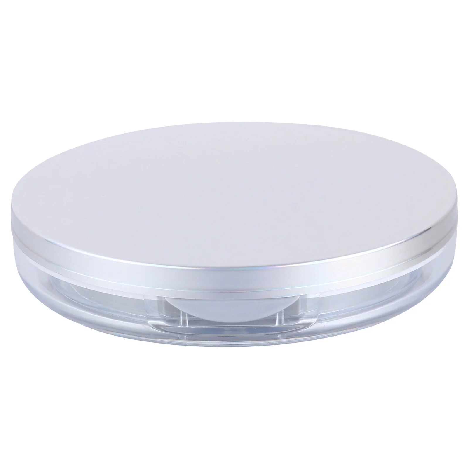 

2pcs Plastic Empty Makeup Loose Powder Container Foundation Box with 2pcs Puff