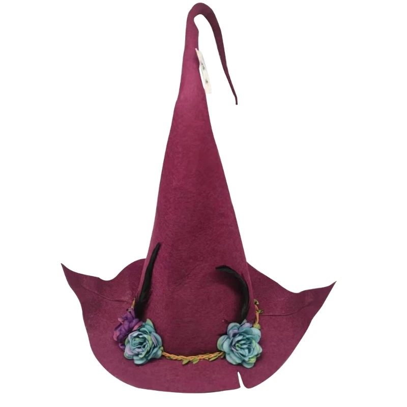 

Pointed Witch Hat Costume Wizard Hat Magican Hat Halloween Adults Kid DXAA