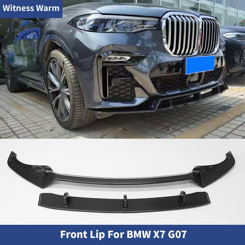 

Автомобильный сплиттер для переднего бампера из углеродного волокна для BMW X7 G07 2021