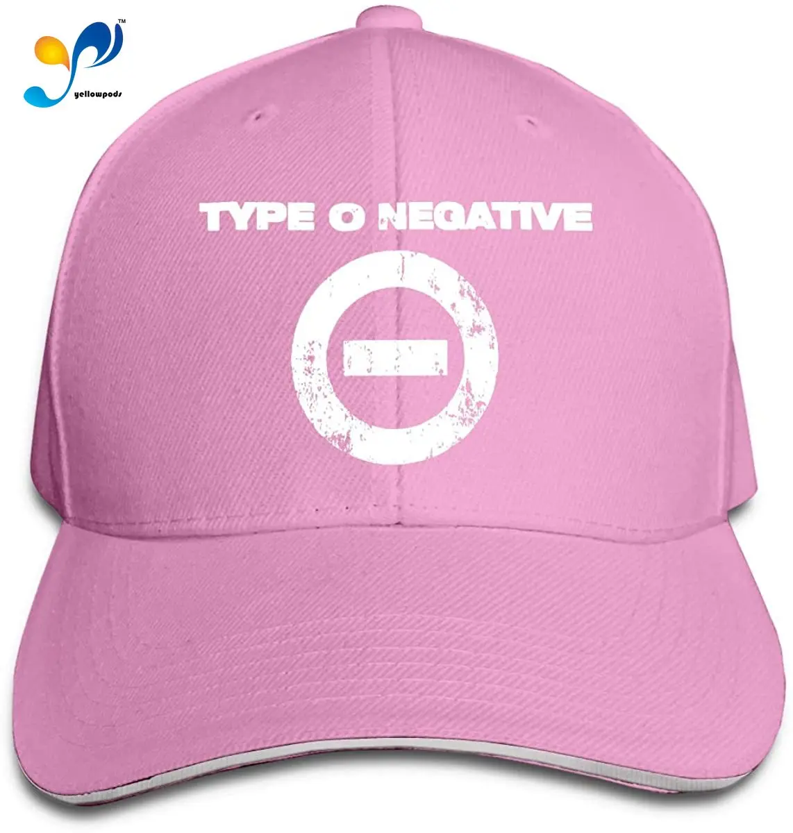 

Type O Negative Hip Hop Baseball Cap Golf Trucker Baseball Cap Adjustable Peaked Sandwich Hat Black Unisex Casquette Black