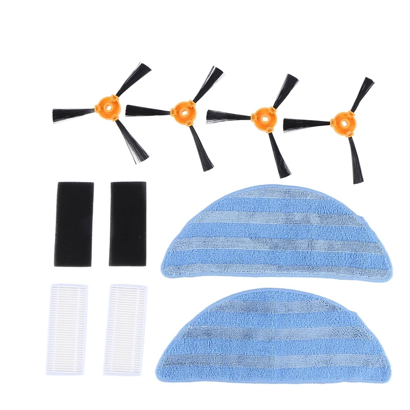 

Аксессуары для робота-пылесоса Lefant M301 M201 M501 M520 T700 M571 T800 M200, боковая щетка, Швабра, тряпичный фильтр