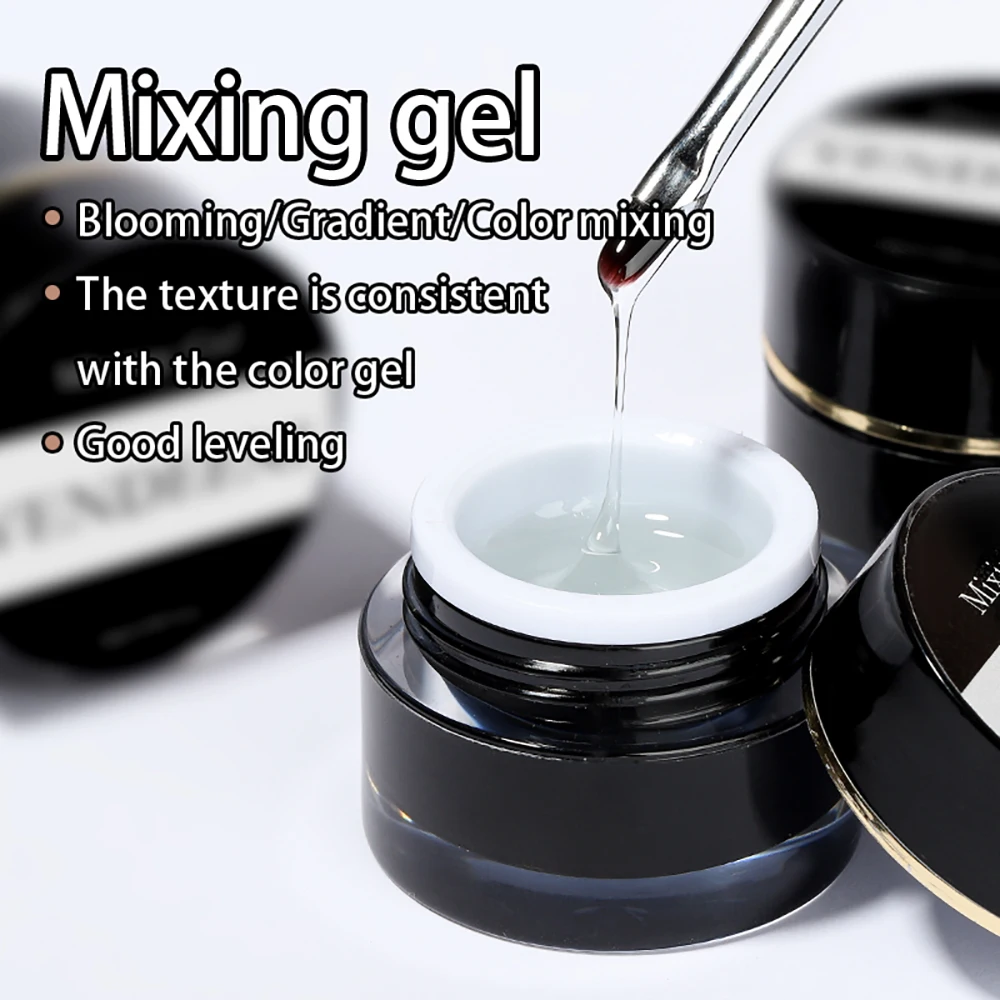 

HEALLOR Multifunction Color Mixing Gel Nail Polish UV Adjust Color Gel Varnish For Gradient Blooming Effect Mixing Gel Lacquer