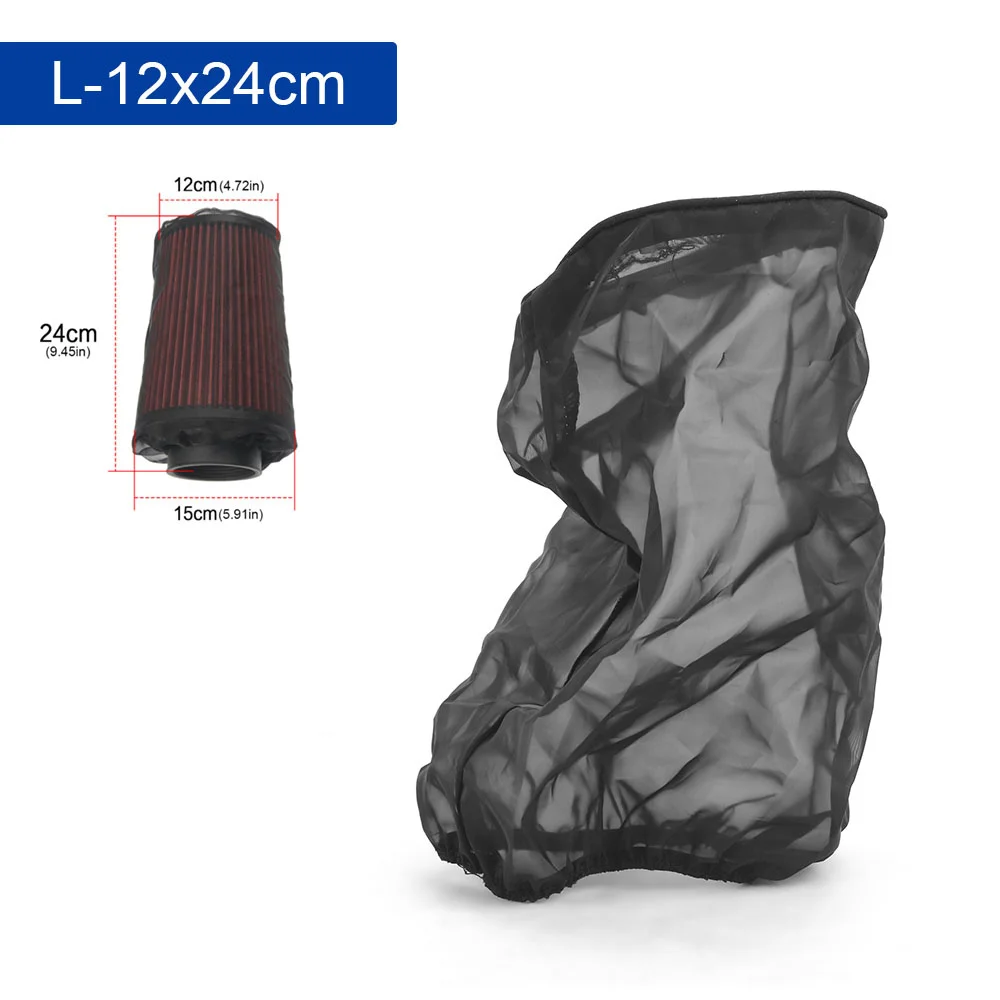

Модернизированная версия, защитный чехол воздушного фильтра, настоящий водонепроницаемый маслостойкий пылезащитный для фильтров с высоким расходом воздухозаборника