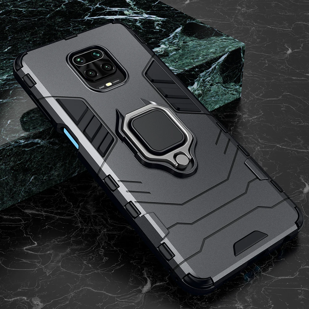 

Shockproof Case for Redmi Note 9S 9 Pro Max Note 10 10S 9A 9C 8 Pro 7 A Phone Cover for Xiaomi Mi 10 Lite 9T POCO F2 Pro