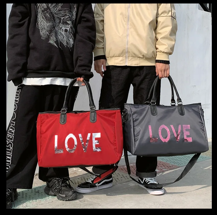 Luggage Bag women  Men's Travel Bag Large Capacity Tote Bag Yoga Bag Sports Fitness Bag Large Capacity Folding