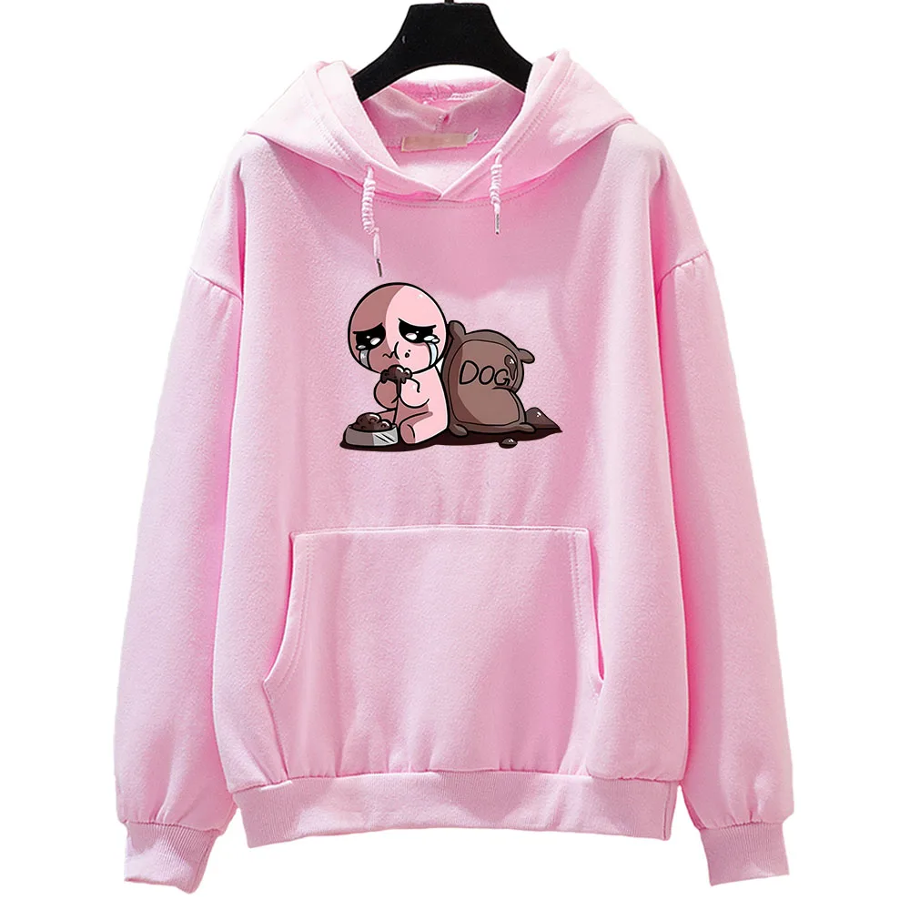 

Game The Binding of Isaac Roguelike Anime Hoodie Girls Fashion Manga Graphic Sweatshirt Kawaii/Cute Spring & Autumn High Street