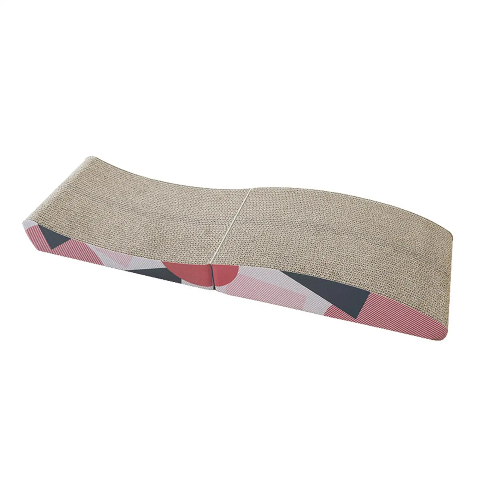 

Corrugated Scratching Bed Foldable Scratch Pad Sofa Cat Scratcher Cardboard