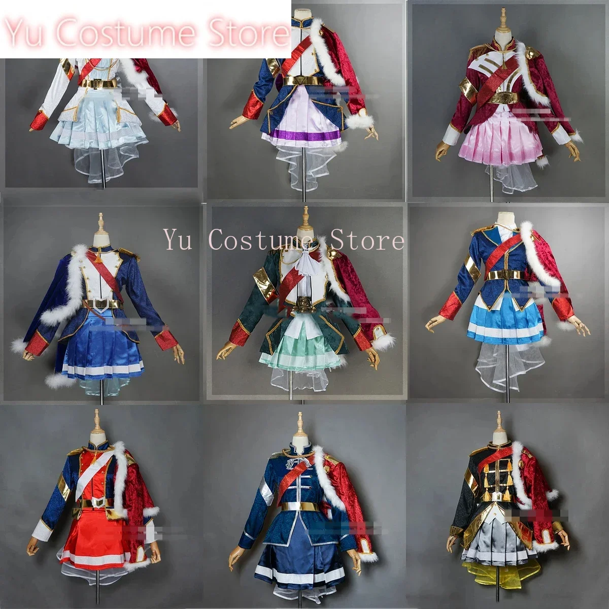 Костюм Yu аниме Revue Starlight Isurugi Futaba/Hoshimi Junna/ Hanayagi Kaoruko/Tsuyuzaki Mahiru униформа костюм для