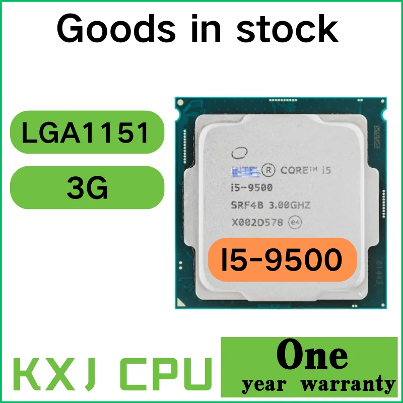 

Core i5 9500 i5-9500 3,0 ГГц шестиядерный шестипоточный ЦПУ 14 нм 65 Вт 9M DDR4 процессор LGA 1151 геймерский процессор Core i5