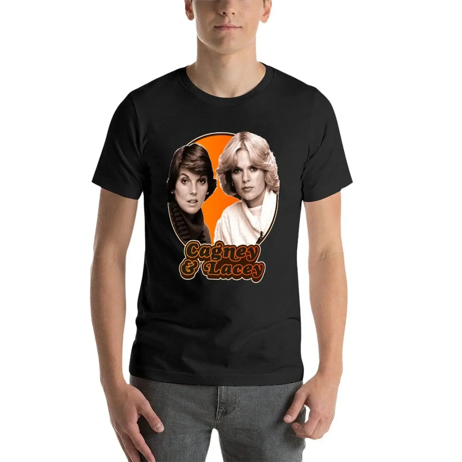 Подарок для мужчин Cagney And Lacey Retro 80S Tribute Awesome For Movie Fan Футболка мальчиков белые