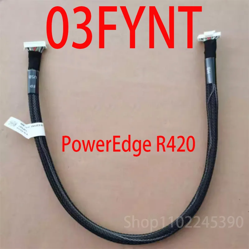 

Новый оригинальный кабель питания для Dell PowerEdge R420 рабочей станции 03FYNT 3FYNT Передняя панель USB кабель управления