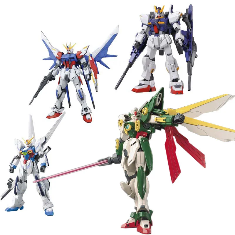 

Аниме Bandai 13 см HG 1/144 крыло Gunpla Fenice XXXG-01WF модель горячие детские игрушки Фигурки в сборе робот Феникс головоломка подарок