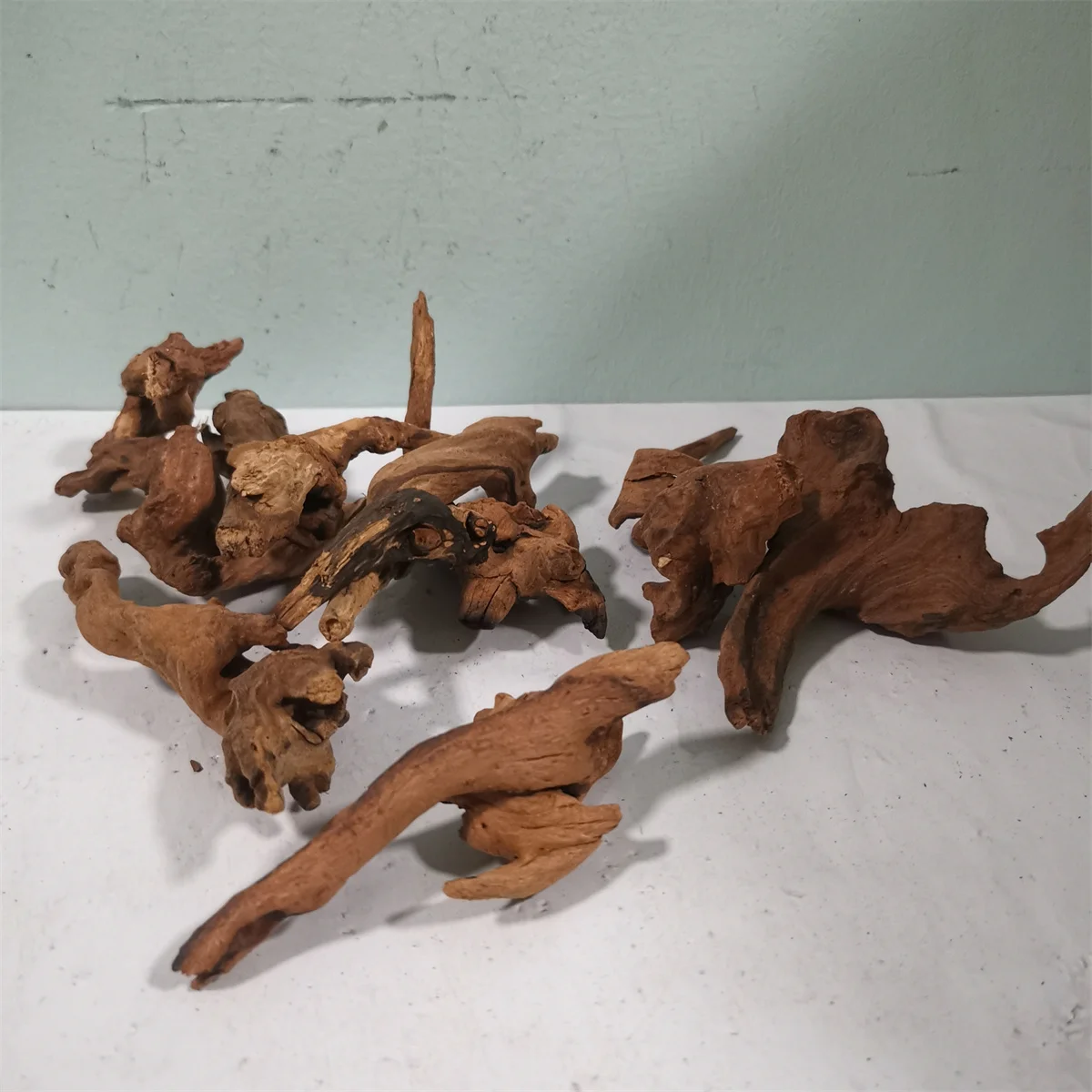 Большого размера для аквариума свисающие ветви 5-30 см