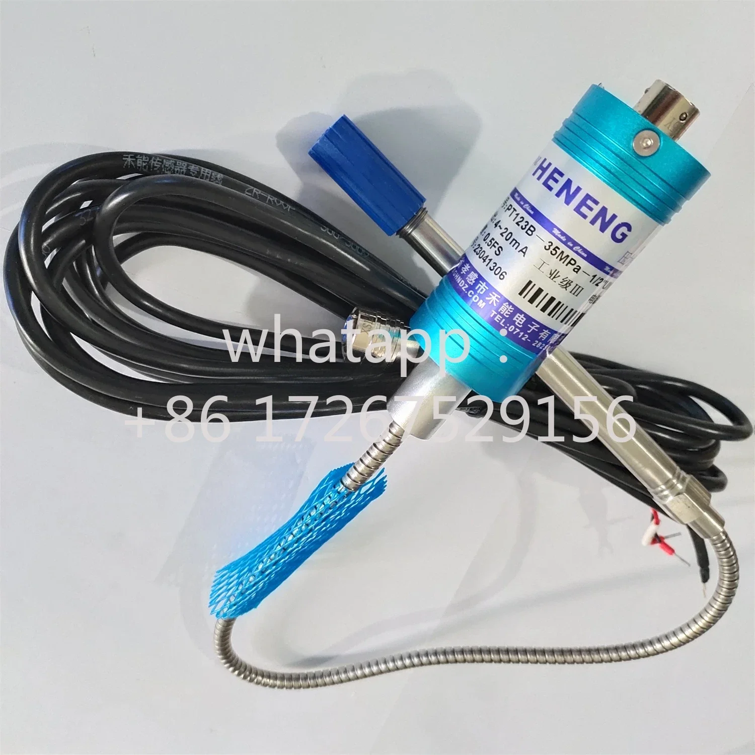 1 шт. HENENG PT123B-35MPa-1/2 4-20 мА высокотемпературный датчик давления расплава