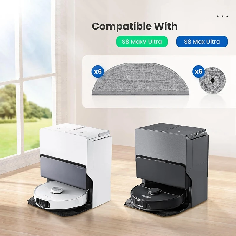 Подушечки для швабры Roborock S8 MaxV Ultra/S8 Max Ultra запасные части ткани