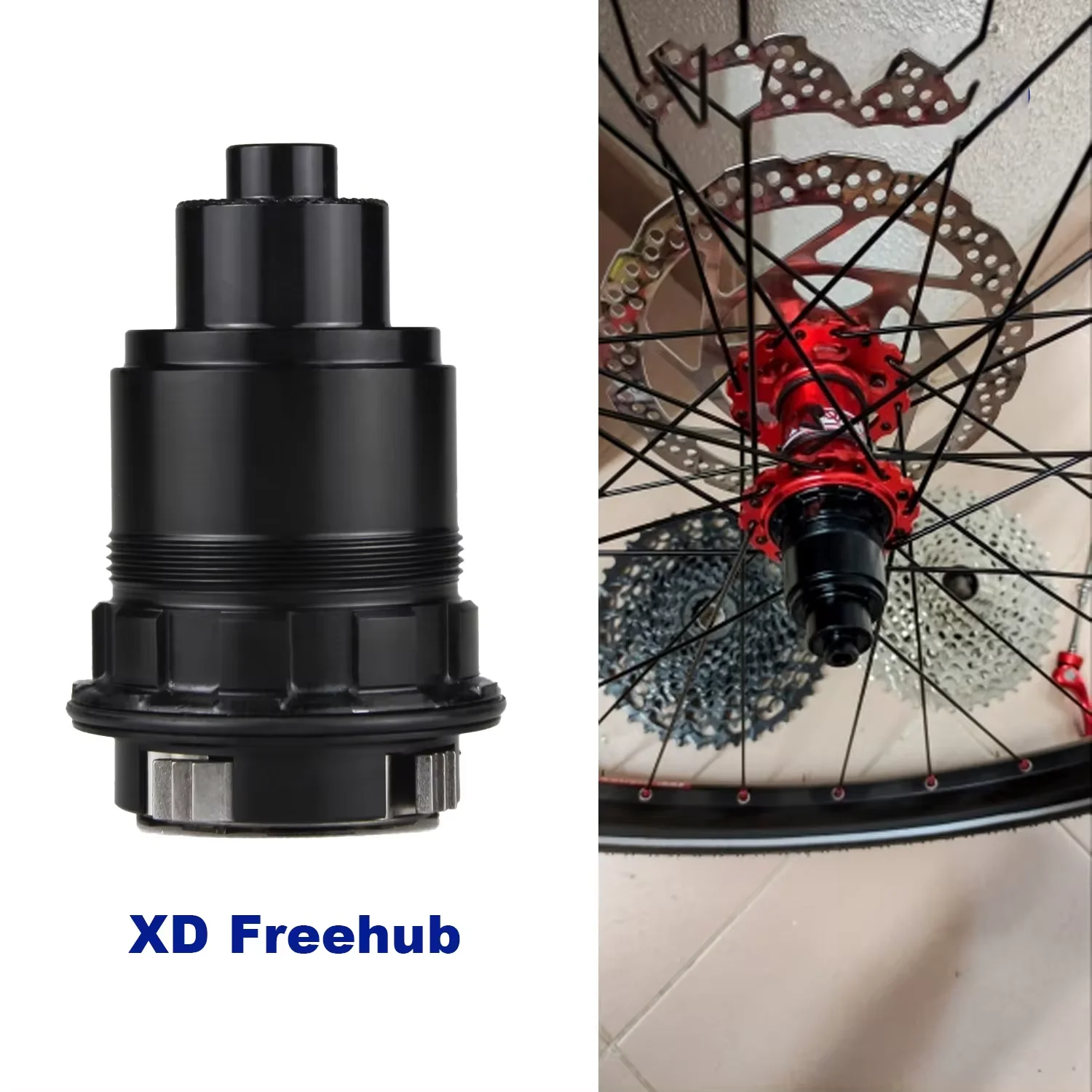 Адаптер Для Велосипеда ARC MTB FreeHub Thru QR С 3 Собачками HG Micro Spline MS XD Корпуса Привода 135