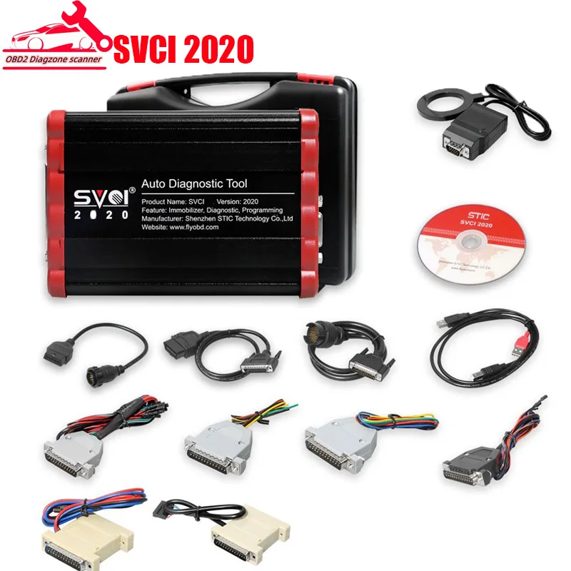 

Newest SVCI 2020 2019 Full Version OBD2 Car Key Programmer For V-AG Special Function Activated No Limited FVDI 2020 As SVCI ING