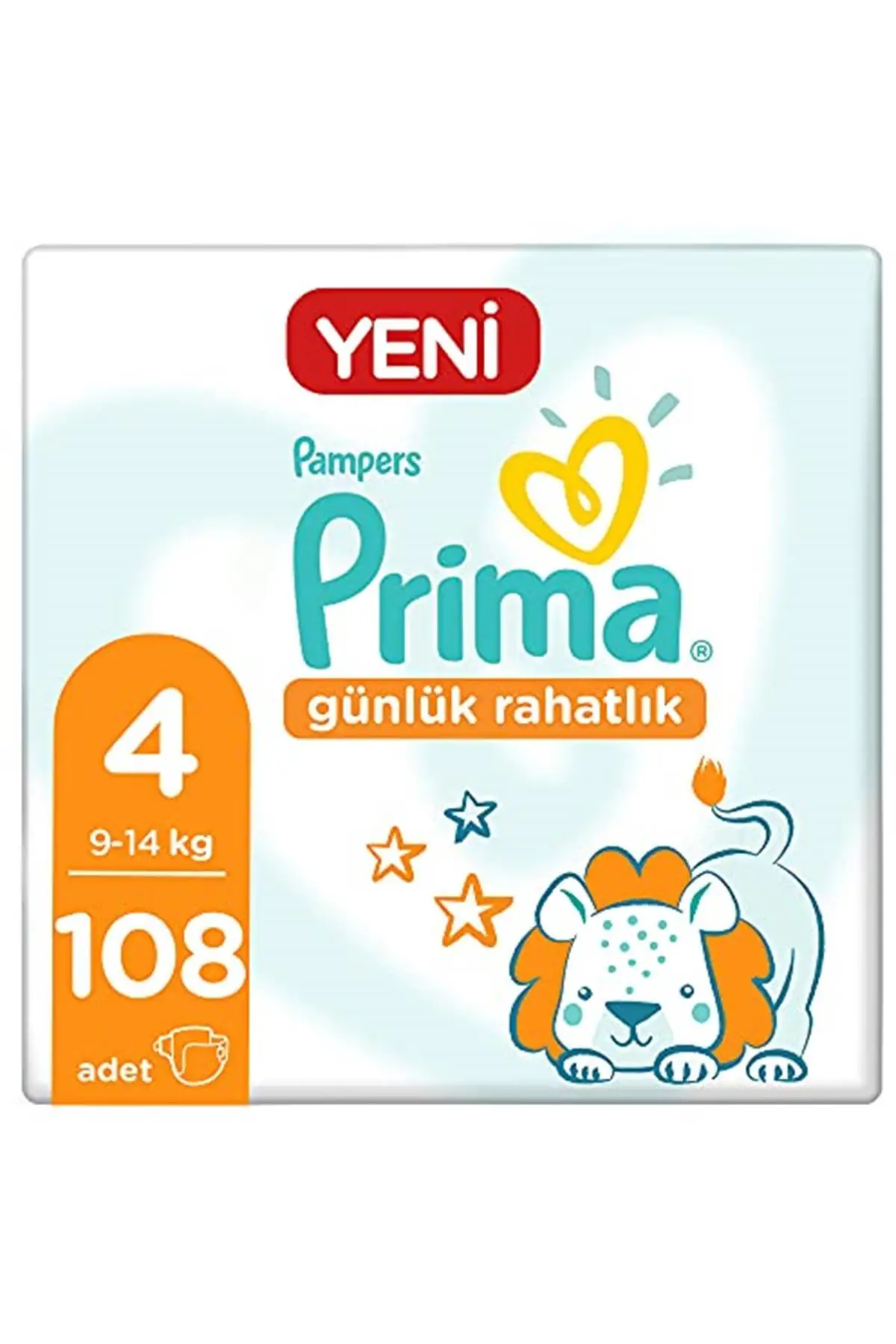 

Brand: Prima Baby Diaper Everyday Convenience 4 Size 108 Pcs Individual Package Category: Baby Diapers