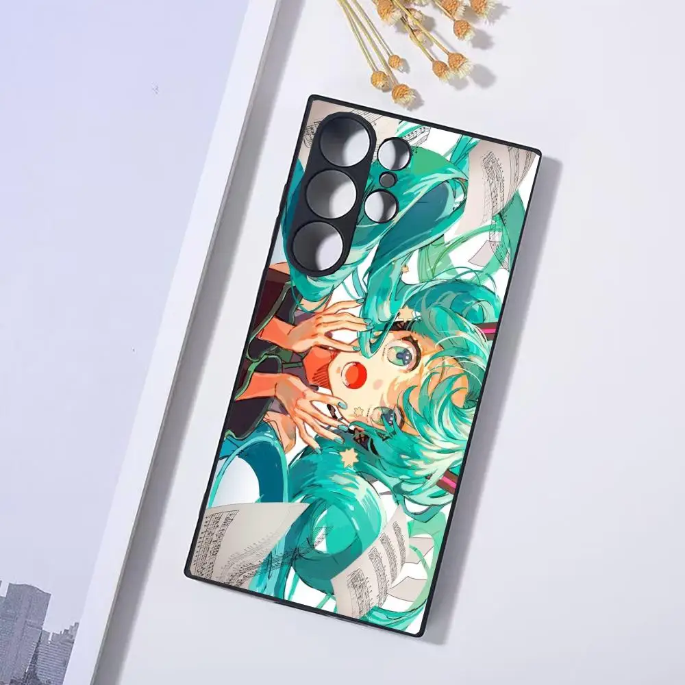 Чехол для телефона с японским аниме H-Hatsune M-Miku для Samsung Galaxy S25 Ultra S22 S23 S24 Ultra S21 S20 5G, защитный мягкий силиконовый ТПУ (art.: 3920cf46b78fd) - 3920cf46b78fd