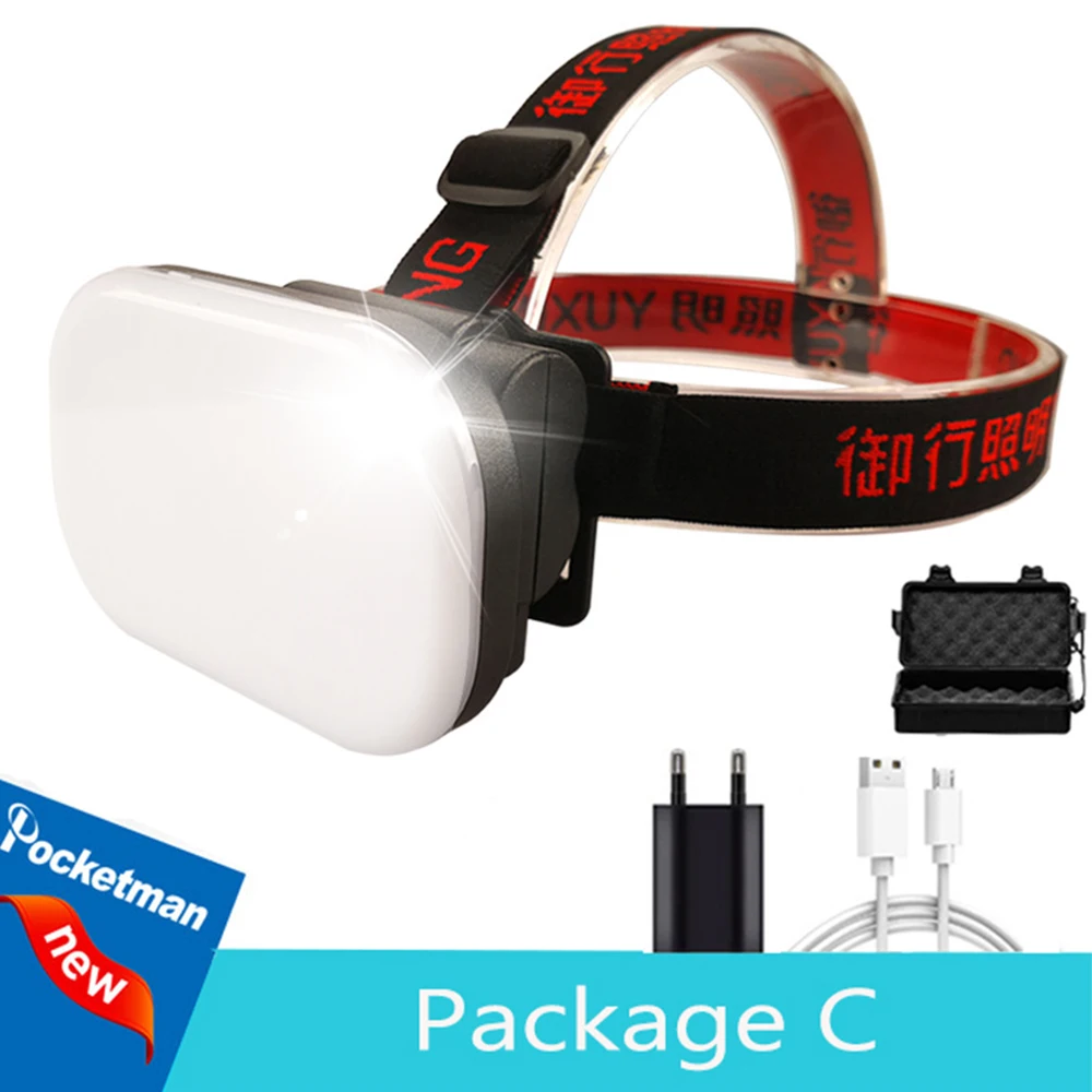 

Перезаряжаемый налобный фонарь POCKETMAN