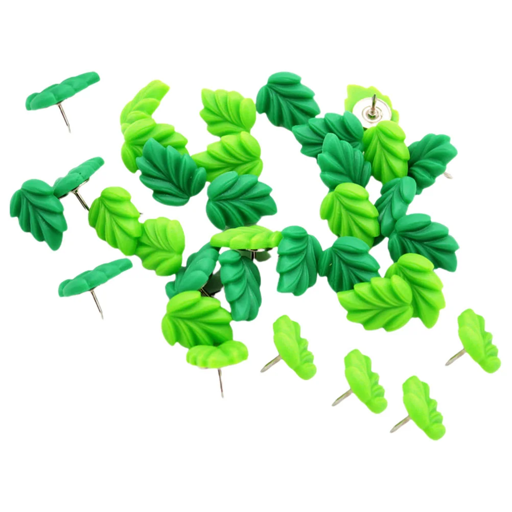 

30 Pcs Poster Accessory Supply Household Tacks Office Desk Accessories Boxed Push Pin Multi-function Thumb Resin Decor