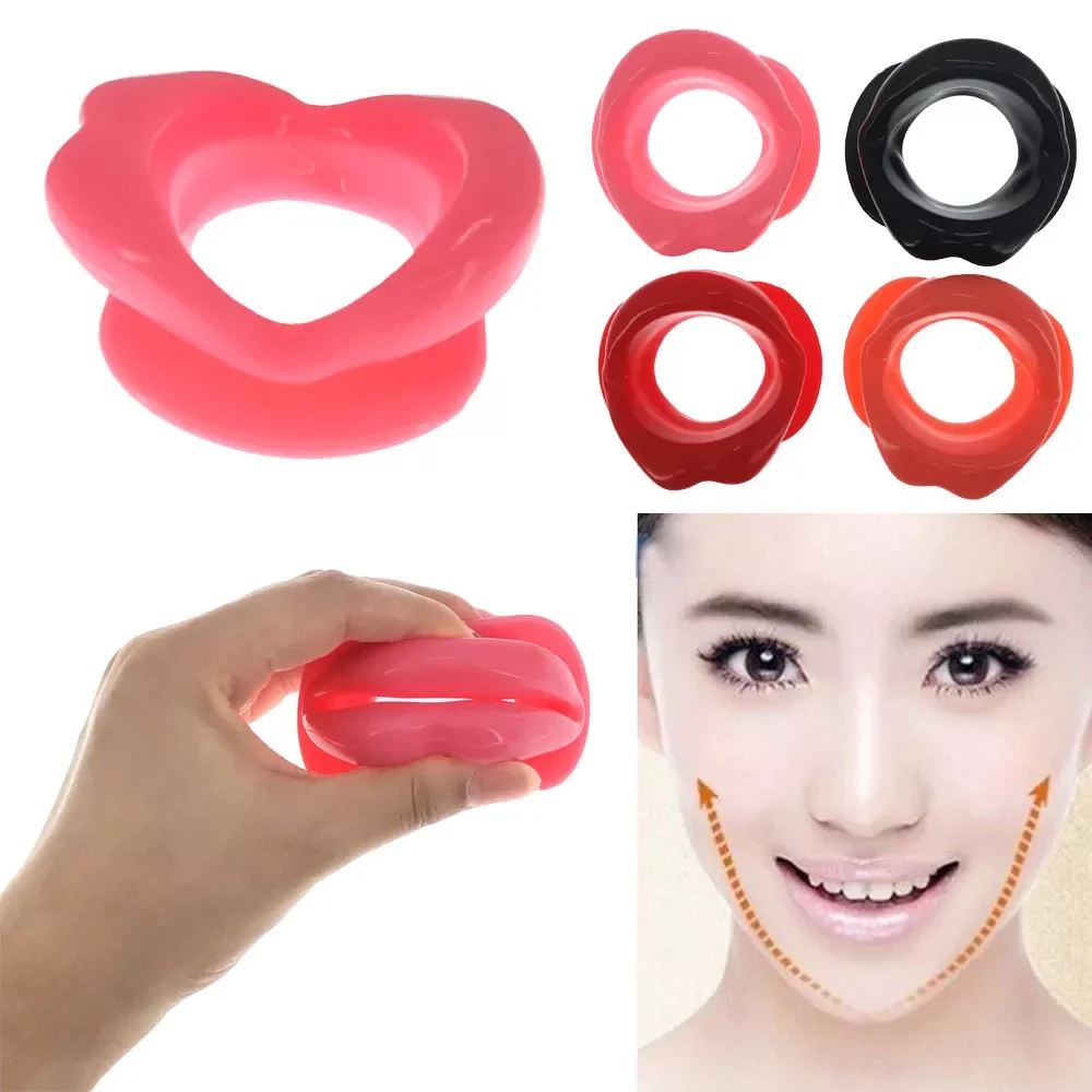 

Massage Face-lift Tool Make Up Silicone Rubber Maquiagem Face Care Slimmer Mouth Muscle Tightener Anti-aging Anti-wrinkle Beauty