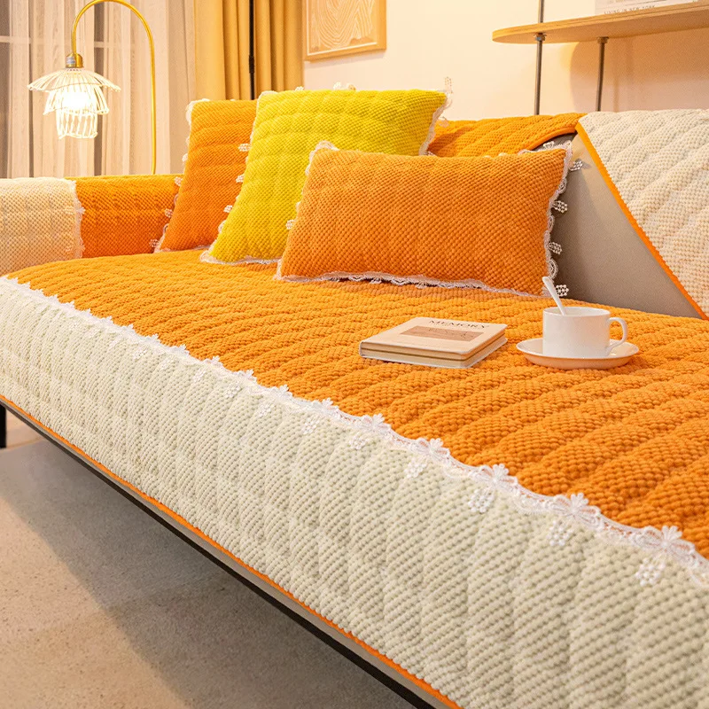

High Quality Thicken Corduroy Sofa Cover Non-Slip Sofa Cushion Sofa Towel Thickened Couch Covers for Home Living Room Decoration