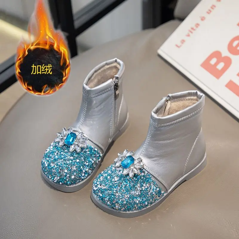 Рисунок 2 - Ботинки детские зимние со стразами