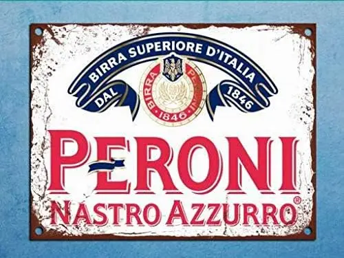 Peroni Beer A4 Винтаж Ретро Олово Металлический Декор Знак Домашний Настенный 8x12 от PaBoe