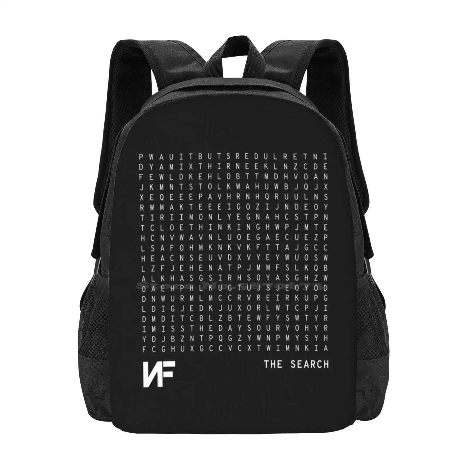 

Nf " The Search " Word Search Pattern Design Bagpack School Bags Thesearch Wordsearch Nfrealmusic Nathanfeuerstein Graphic Typ