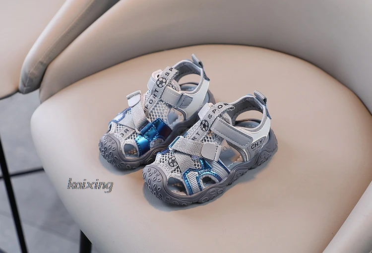 Модные детские спортивные сандалии обувь для отдыха на открытом воздухе