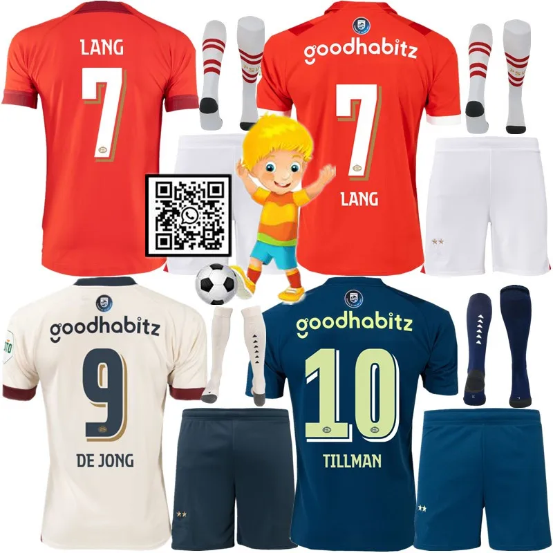 

Eindhovenes Psvs THUIS UIT DERDE kids kit Custom