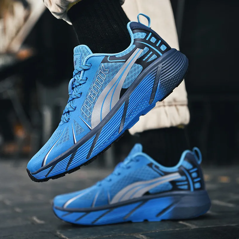 High-quality Brand Breathable Men Running Sneakers Comfortable  Soft Men Athletic Shoes Non-slip Wear-resistant Man Sports Shoes