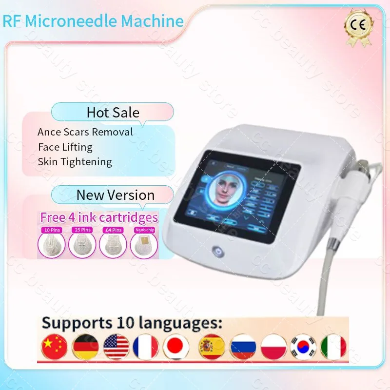 

RF Microneedling Machine morpheus 8 RF Fractional skin Tightening Micro-Needle Machine Anti-Acne Skin Lifting -Wrinkle Spa