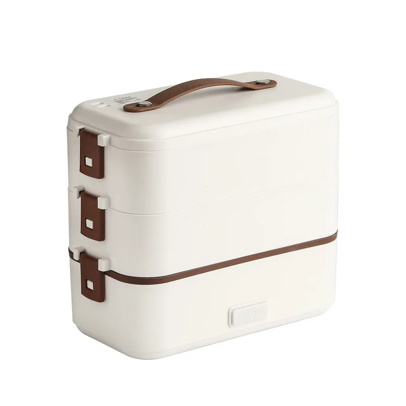 

110 В изолированный Ланч-бокс, Многофункциональный Электрический Ланч-бокс из нержавеющей стали с подогревом 220 л