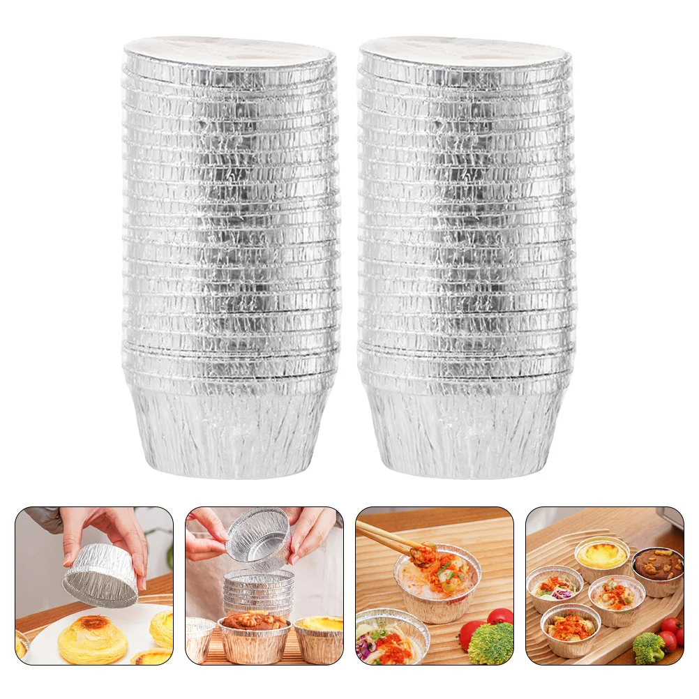 40 шт. жестяная фольга для торта Bozai бумажные стаканчики подставка выпечки