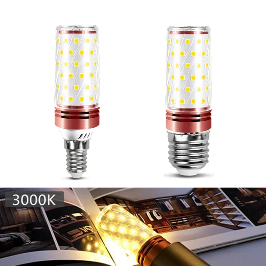 

Светодиодные кукурузные лампы E14/E27, 12 Вт, переменный цвет