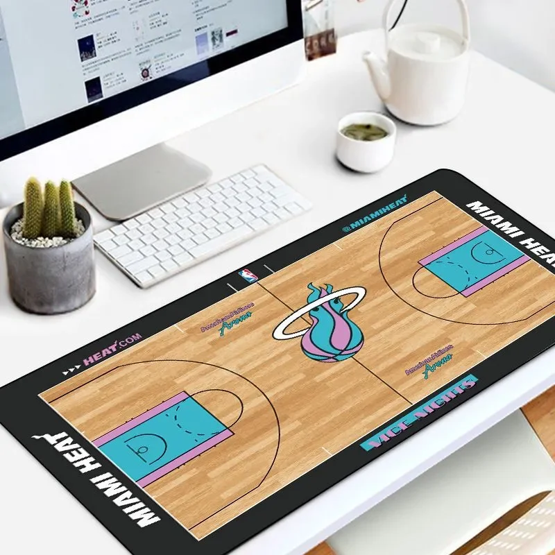 

Basketball court plus size long mouse pad, office supplies, mouse pad