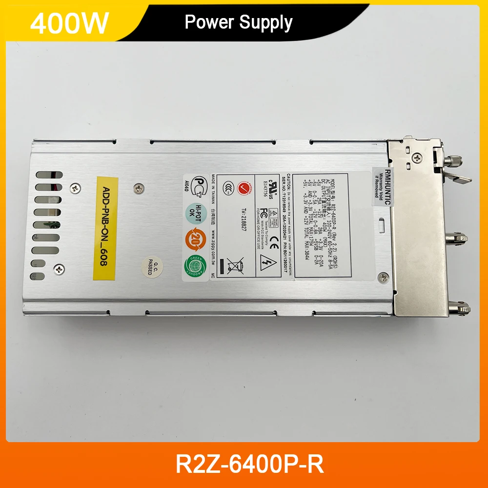 R2Z-6400P-R для Zippy 400W B011260015, блок питания высокого качества, быстрая доставка