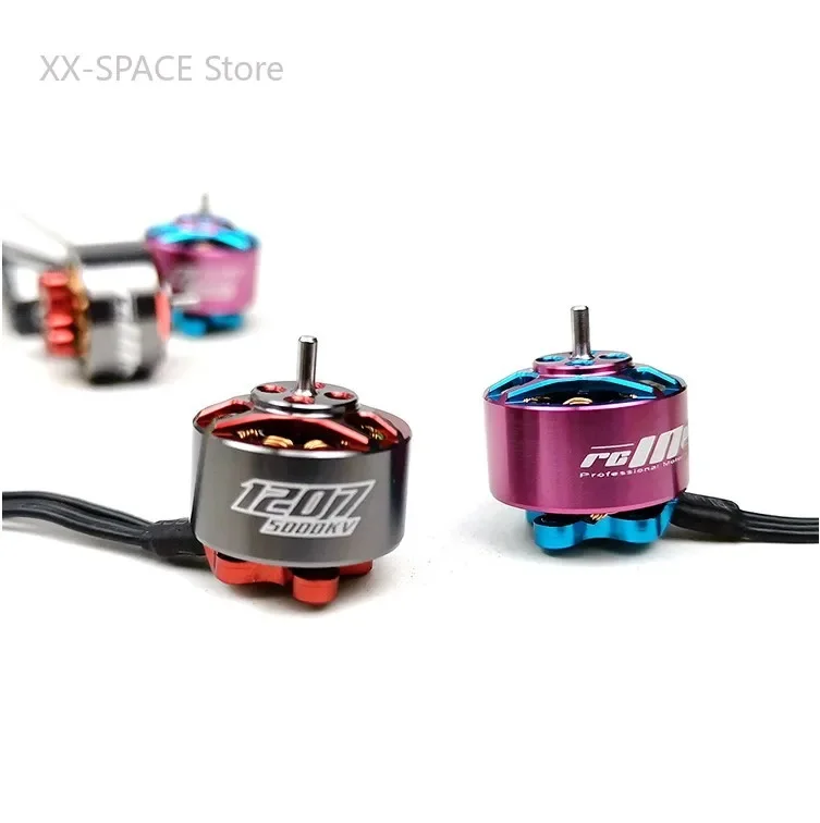 1/4 шт./RCINPOWER GTS V2 1207 5000KV 3-4S 7500KV 2-3S бесщеточный двигатель для радиоуправляемого