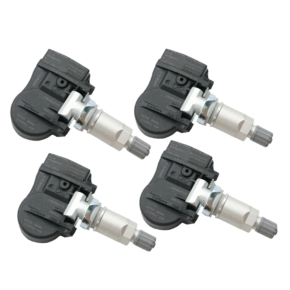 

Датчик давления в шинах 4 шт. 315 МГц TPMS 40700-3AN0B для Infiniti EX35 G35 M35 QX56 Nissan 350Z Altima Murano Rogue Sentra